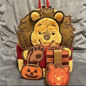 Loungefly Winnie The Pooh Mini Backpack & Card Holder
